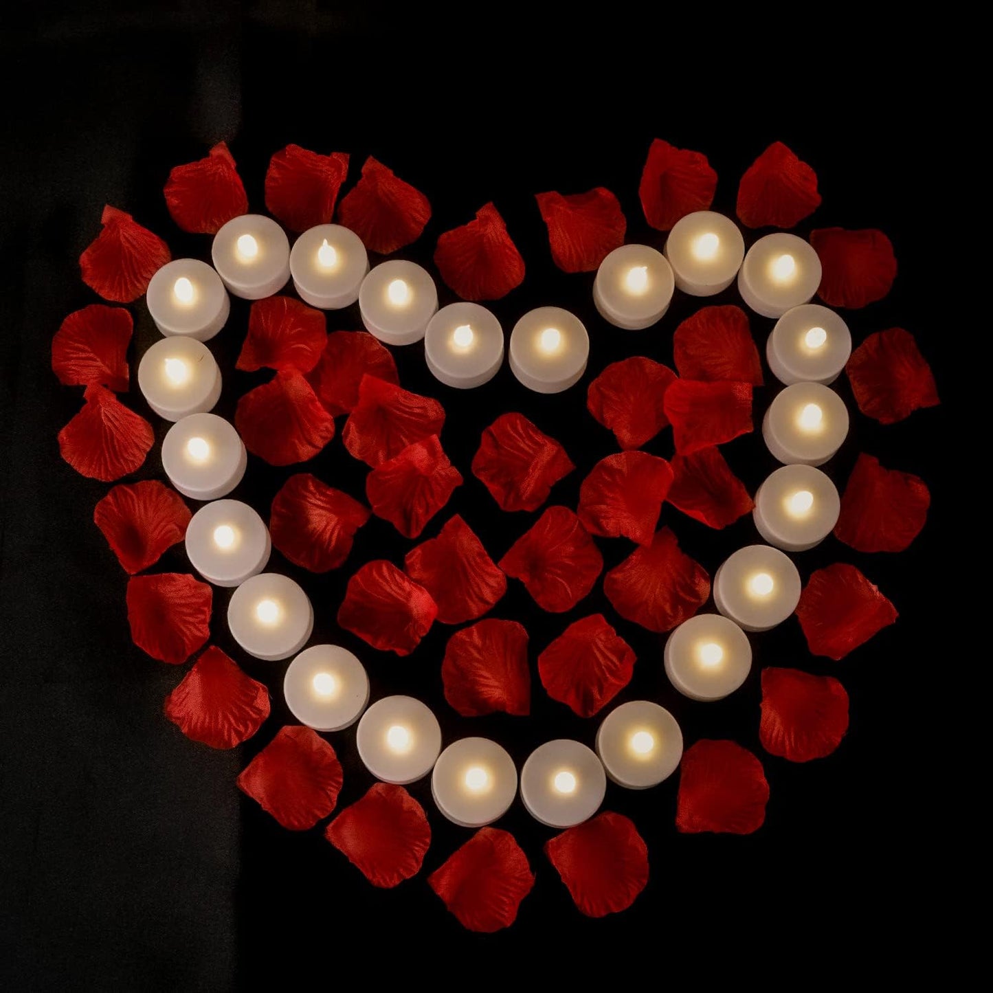 Battery Operated LED Tea Lights Flameless Electric Candles 24PACK