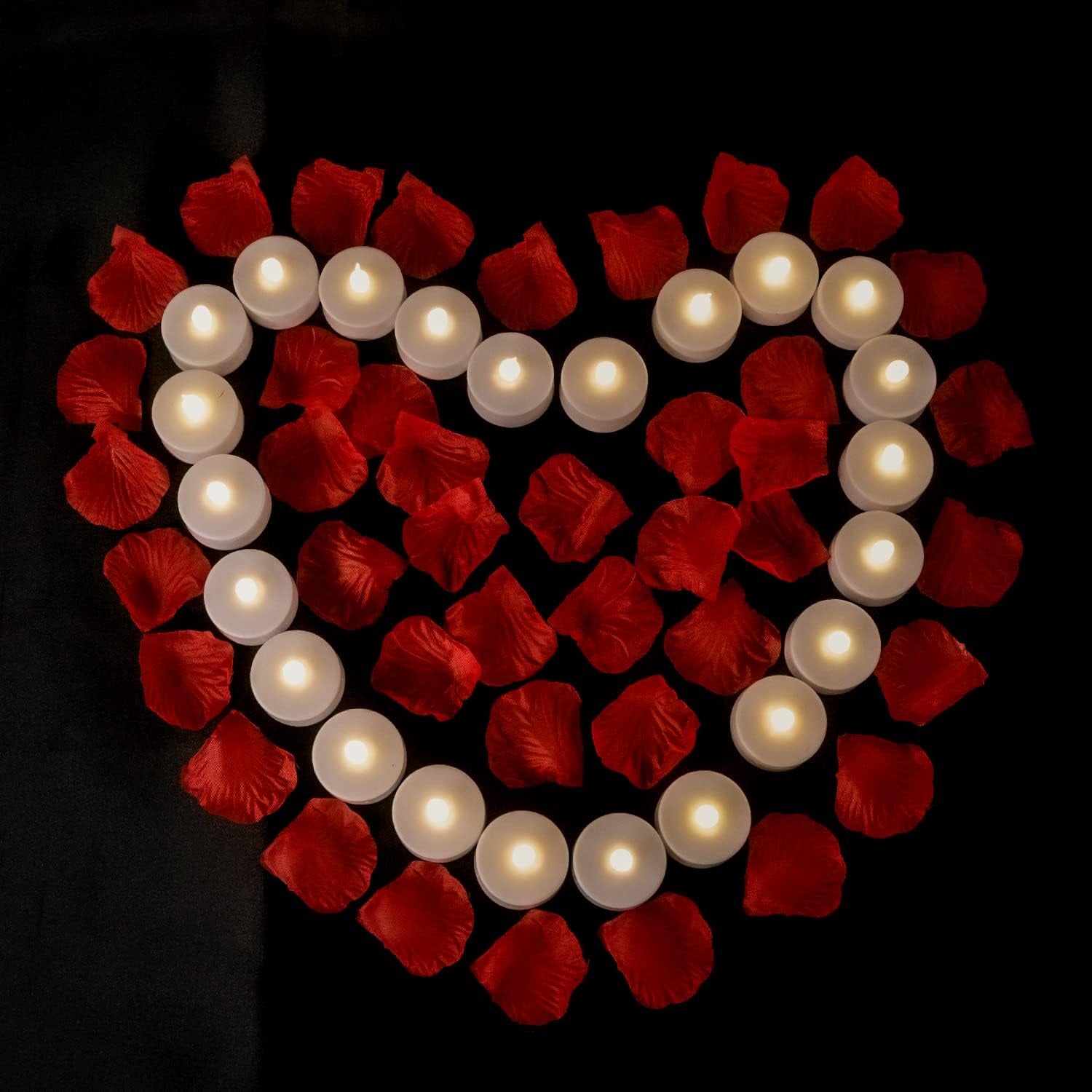 Battery Operated LED Tea Lights Flameless Electric Candles 24PACK