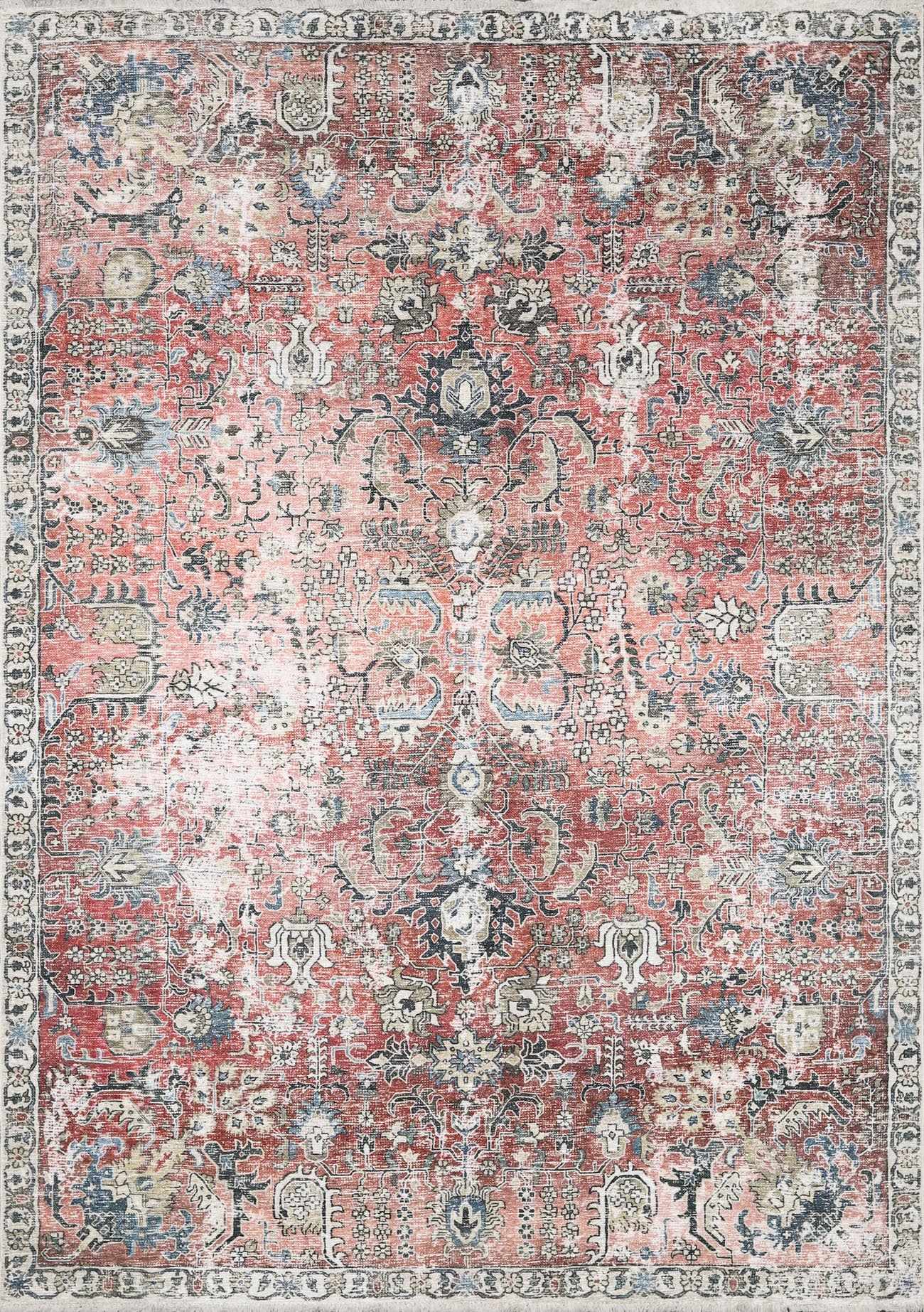 Burgundy Area Rug