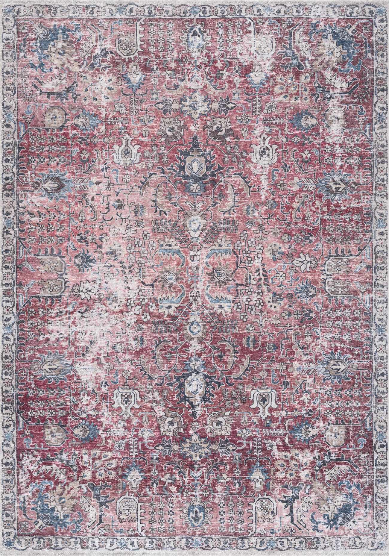 Burgundy Area Rug