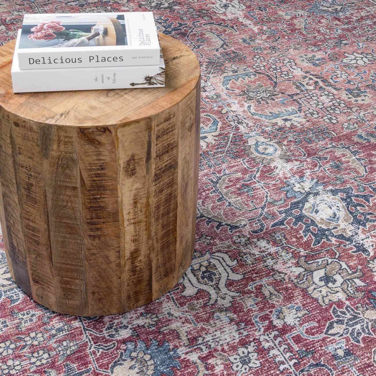 Burgundy Area Rug