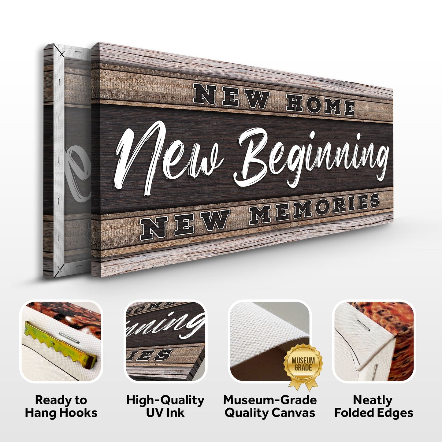 New Home, New Beginning Sign