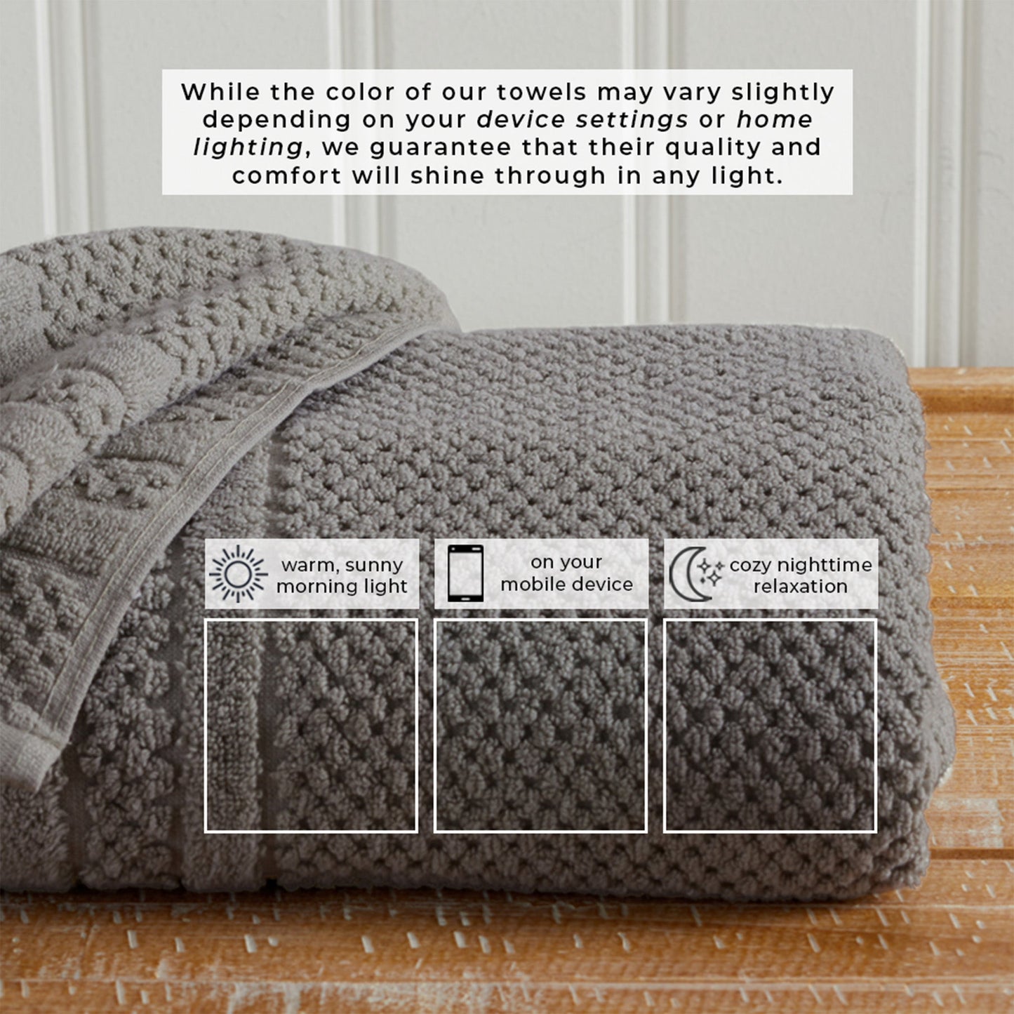 Checkered Bath Towel Set