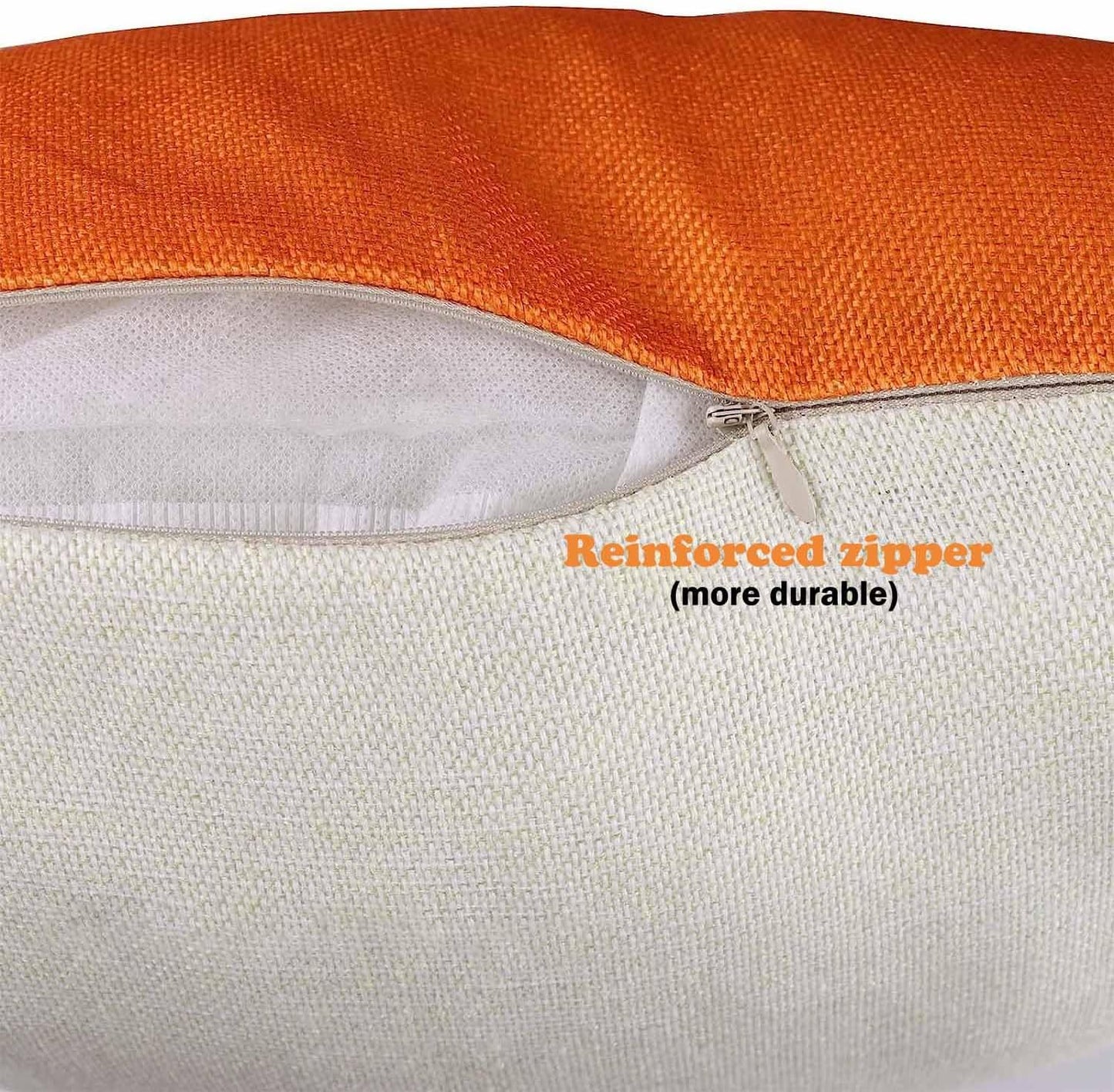 Fall Decorations for Home, Fall Pillow Covers 18X18 Set of 4, Thanksgiving Decorations Autumn Cushion Case for Couch(Fall09)