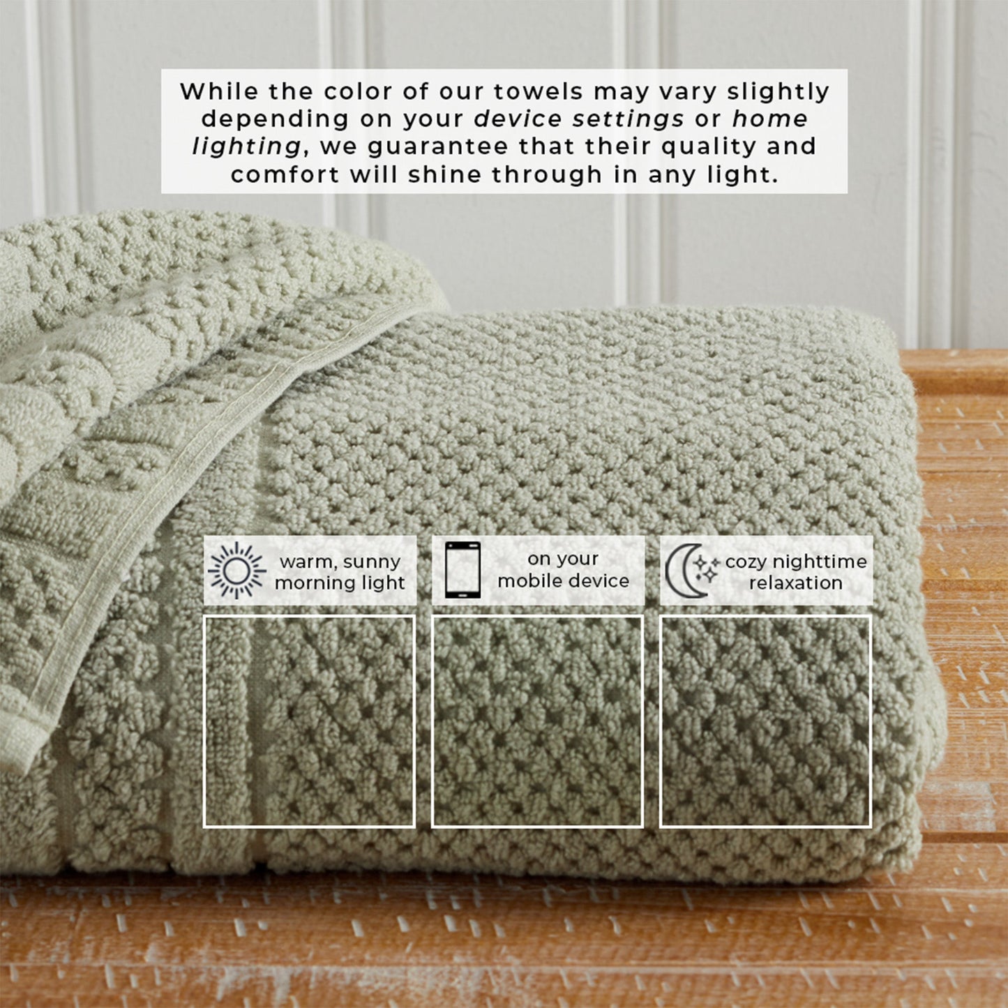 Checkered Bath Towel Set