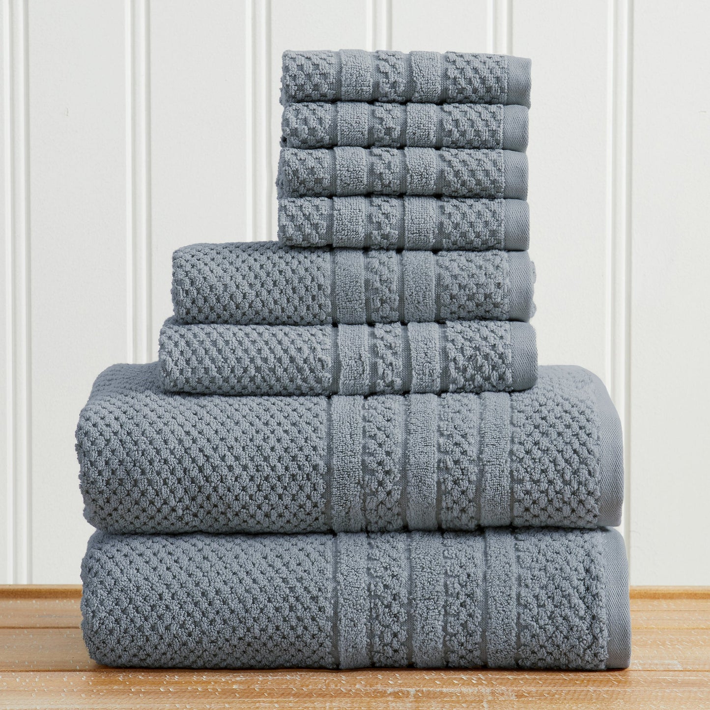 Checkered Bath Towel Set