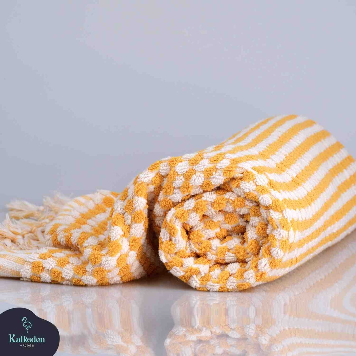 Pom Pom Bath Towel Set