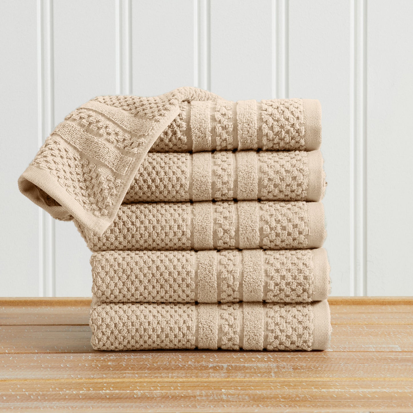 Checkered Bath Towel Set