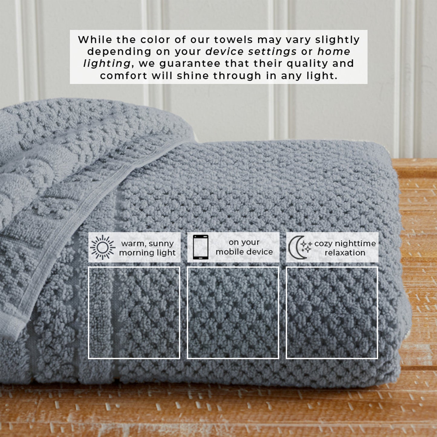Checkered Bath Towel Set