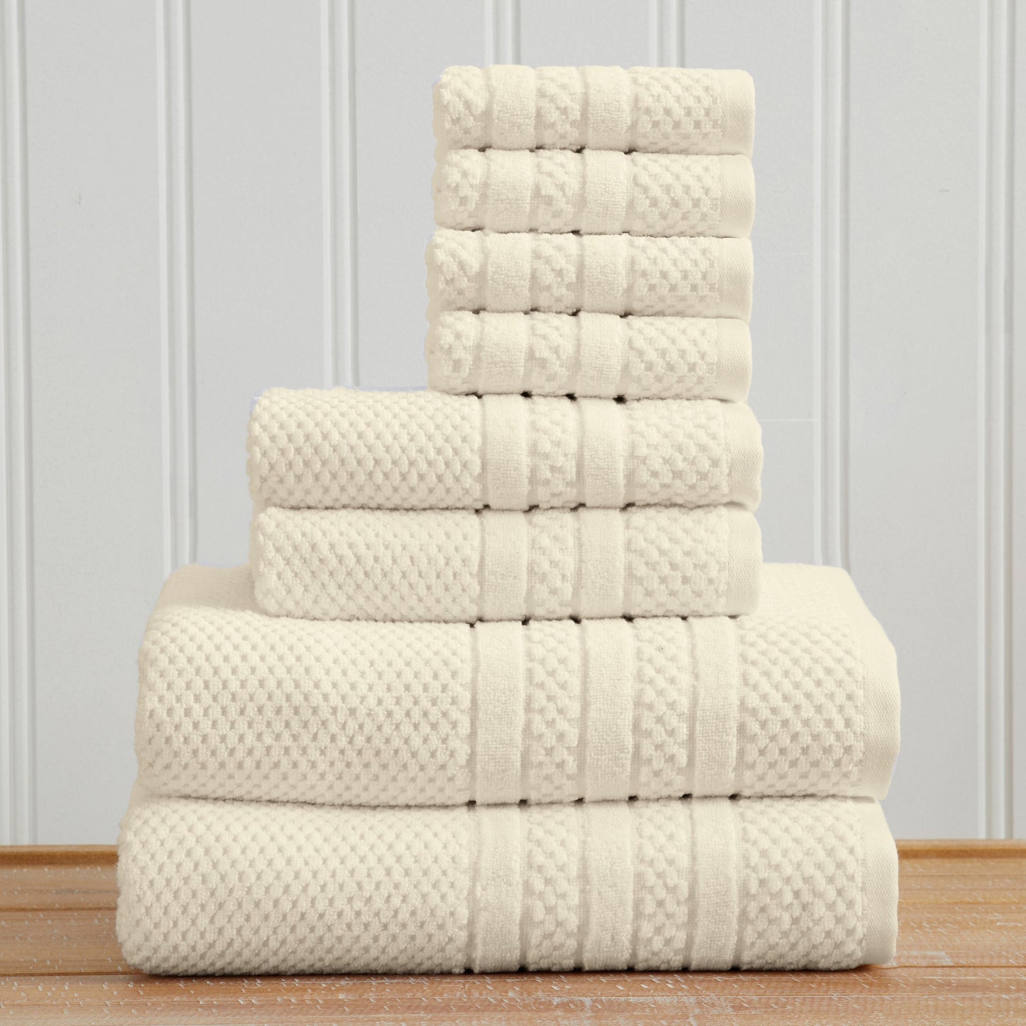 Checkered Bath Towel Set
