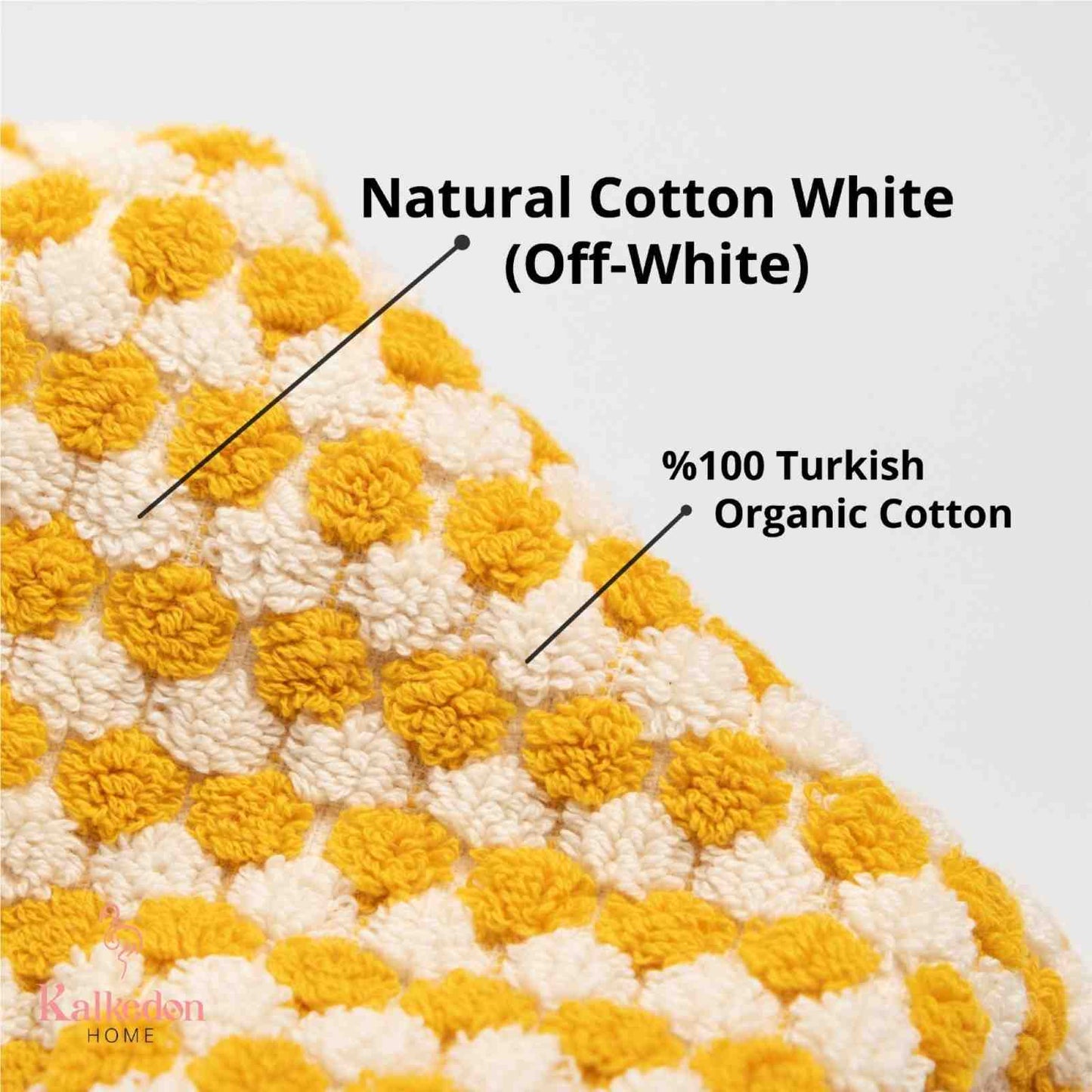 Pom Pom Bath Towel Set