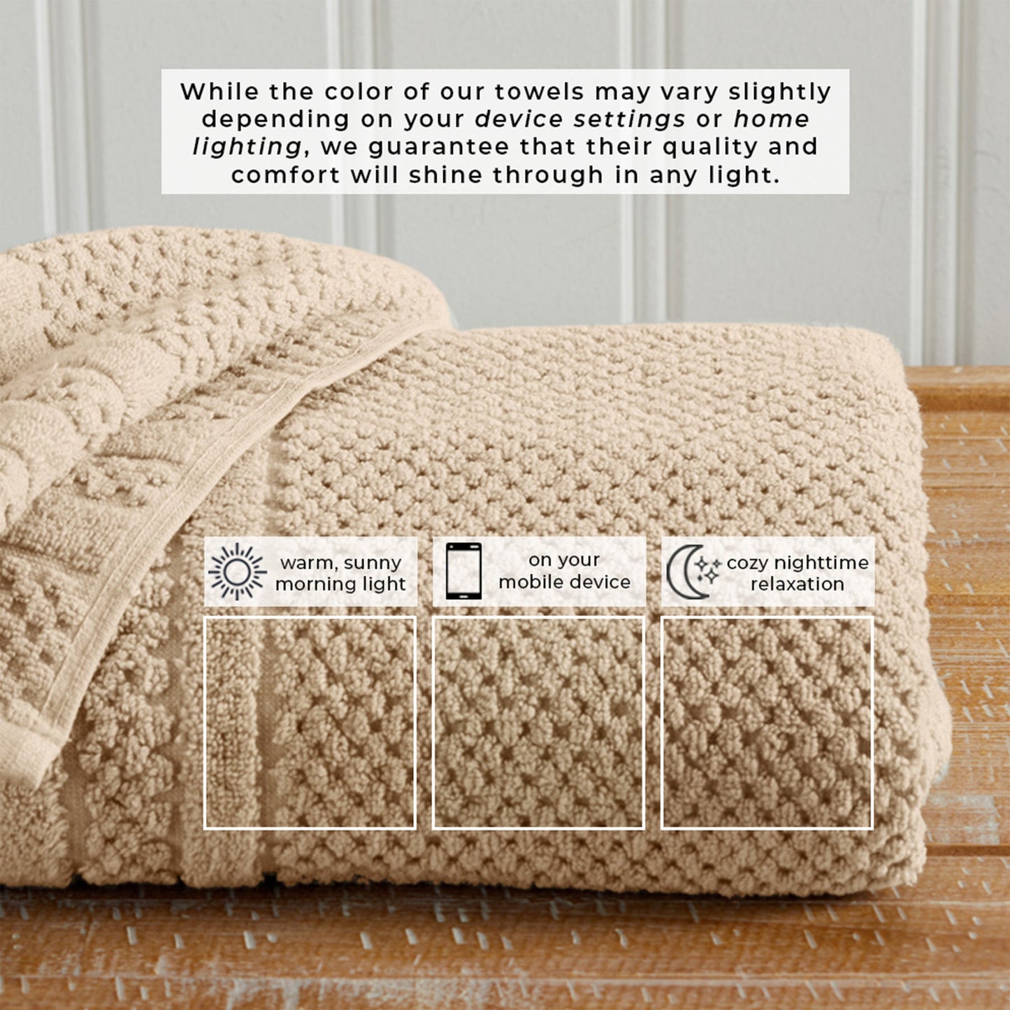 Checkered Bath Towel Set