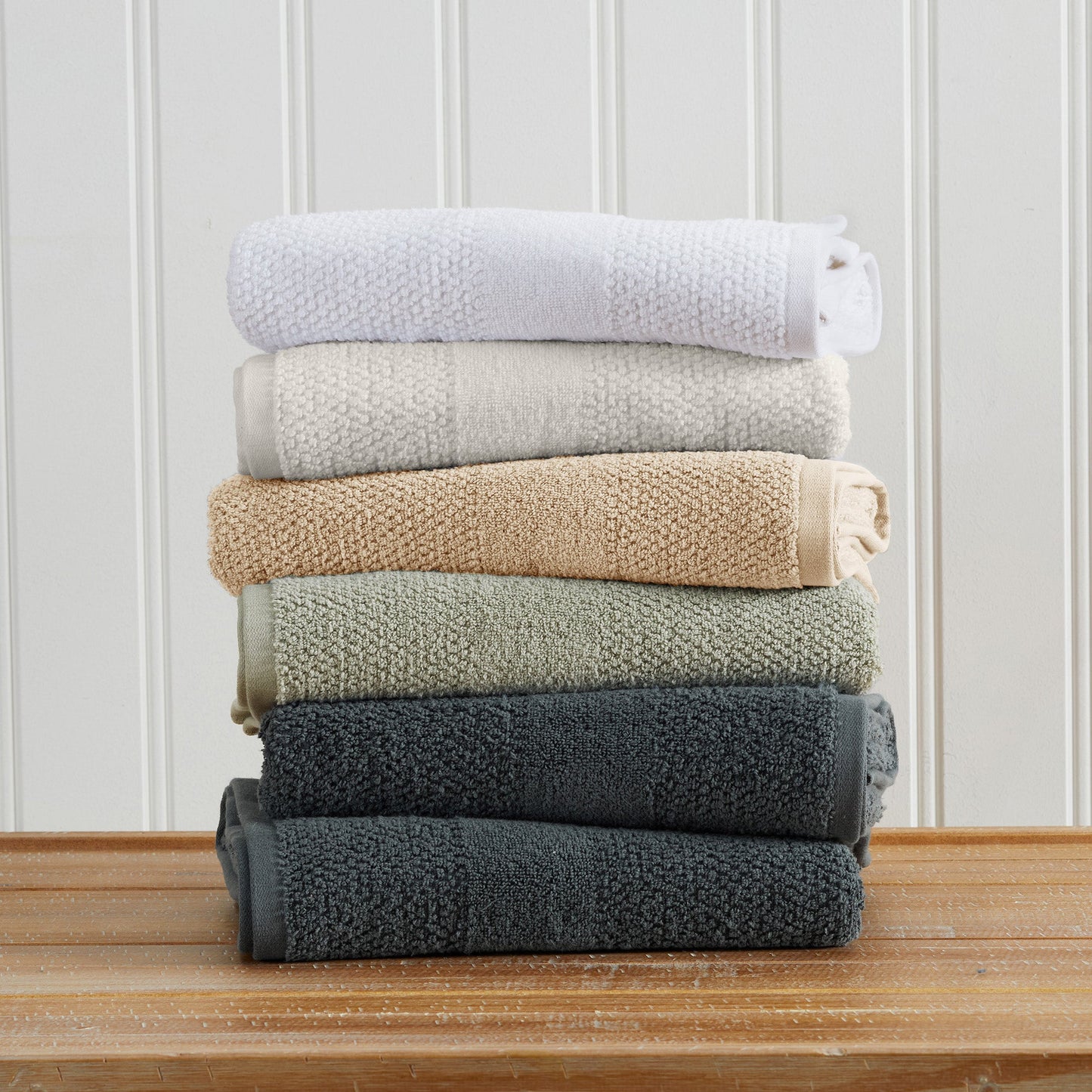 Checkered Bath Towel Set
