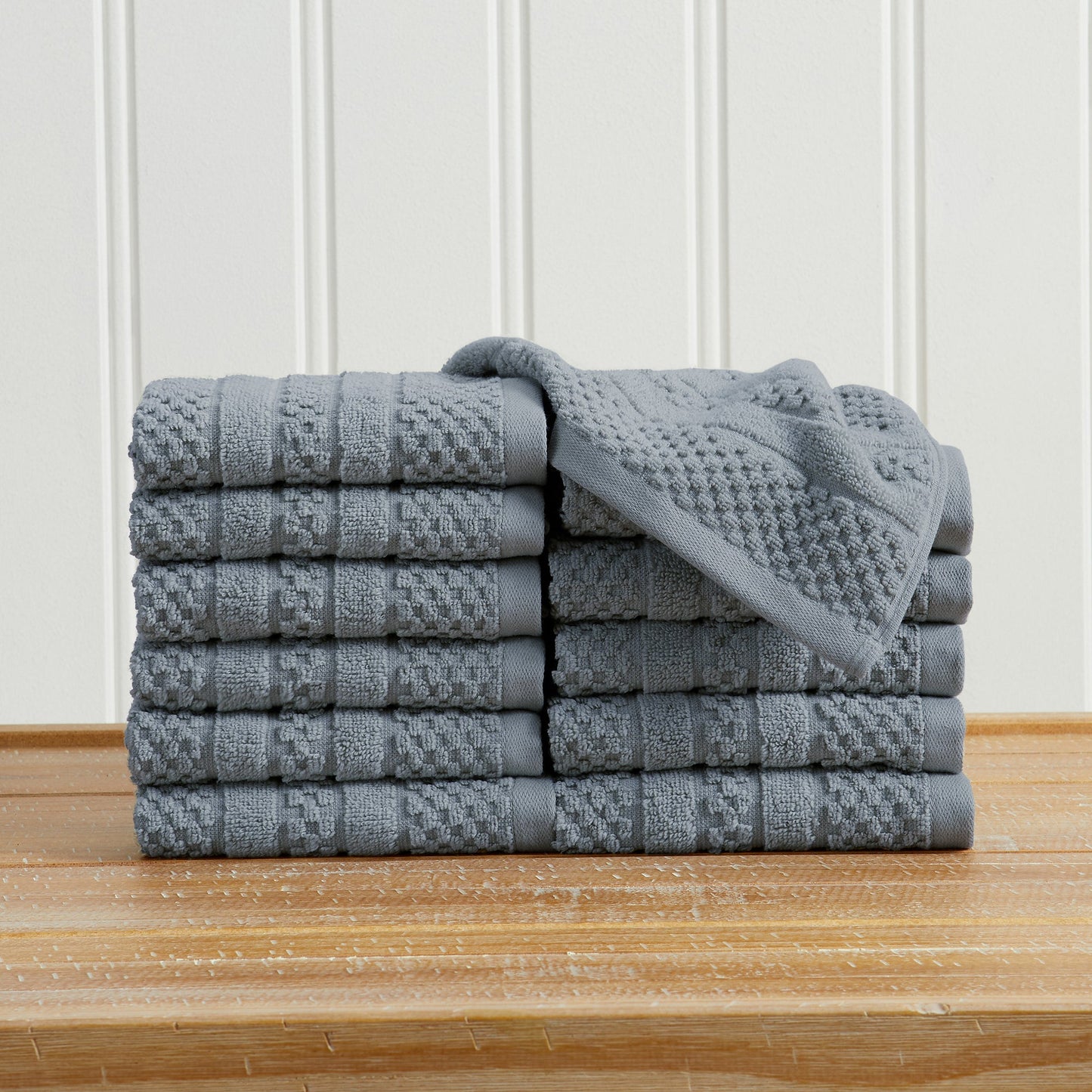 Checkered Bath Towel Set