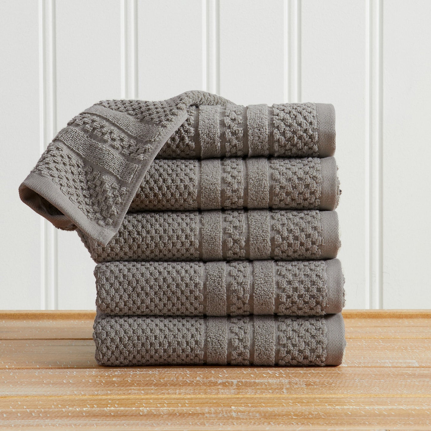 Checkered Bath Towel Set