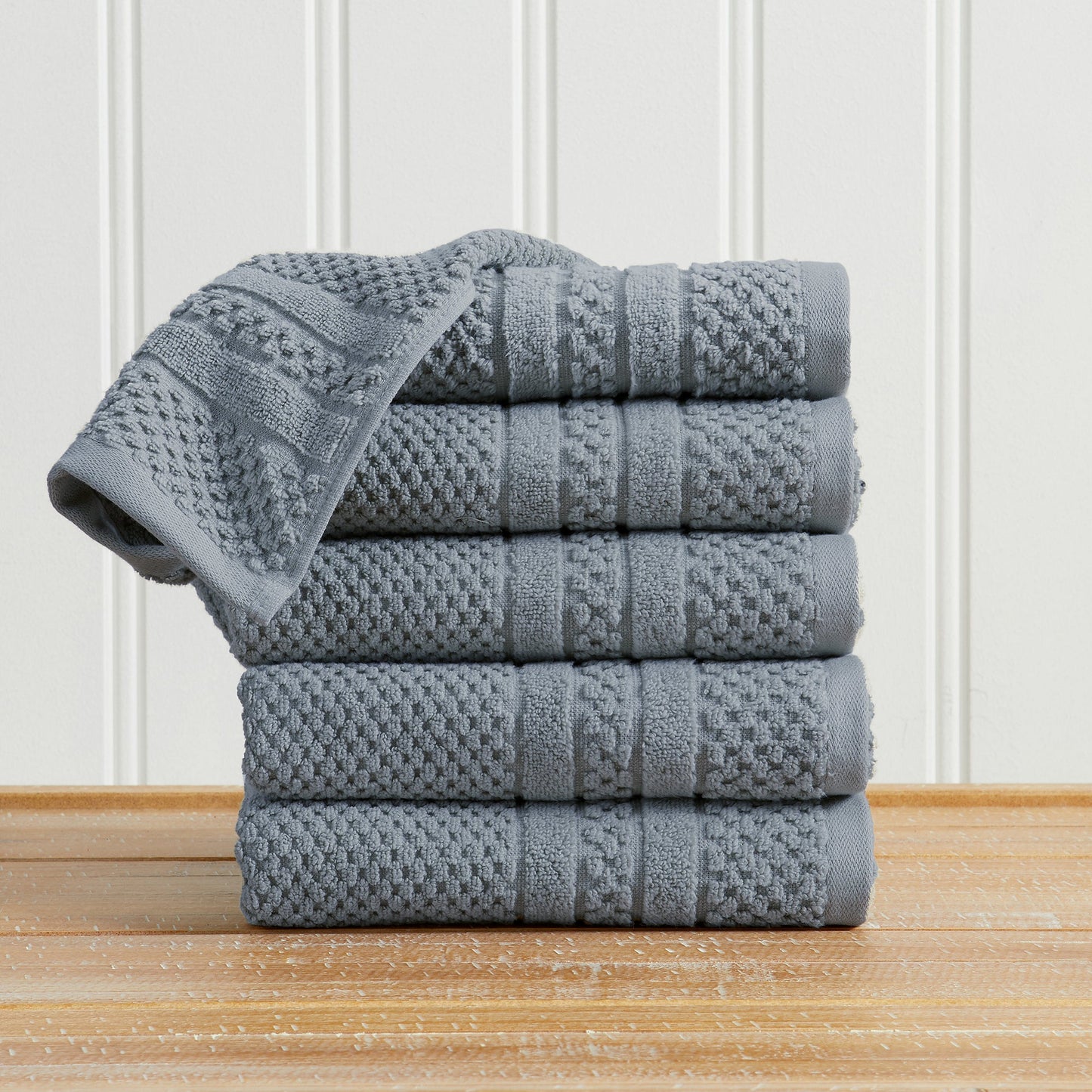 Checkered Bath Towel Set