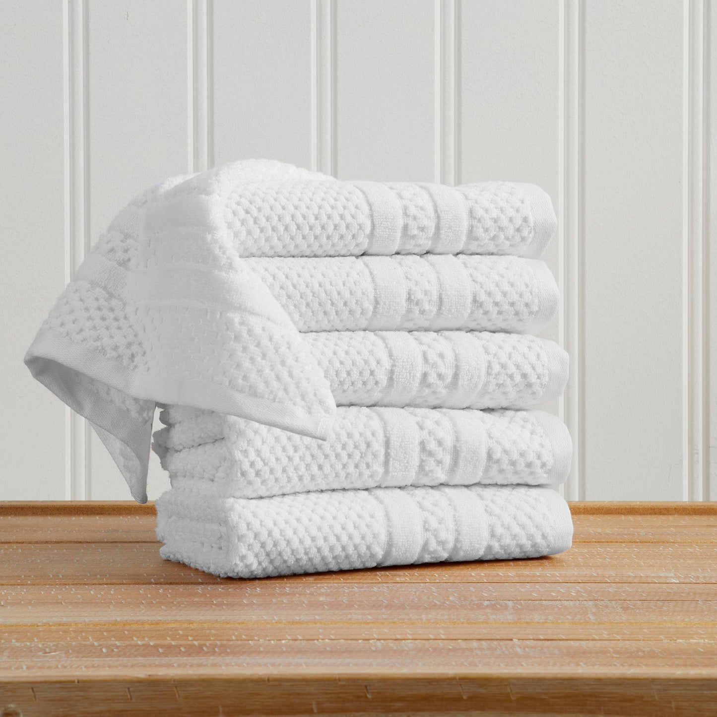 Checkered Bath Towel Set
